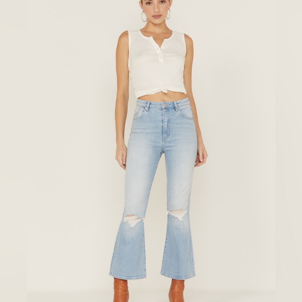 ROLLA'S Dusters Bootcut Crop Jeans